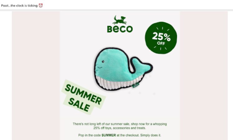 beco summer sale