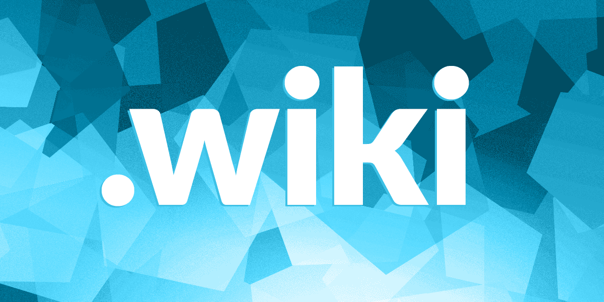 .WIKI domain registration | Get your .WIKI domain name